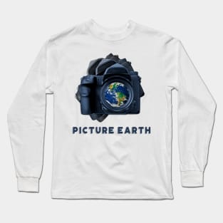 Picture Earth Long Sleeve T-Shirt